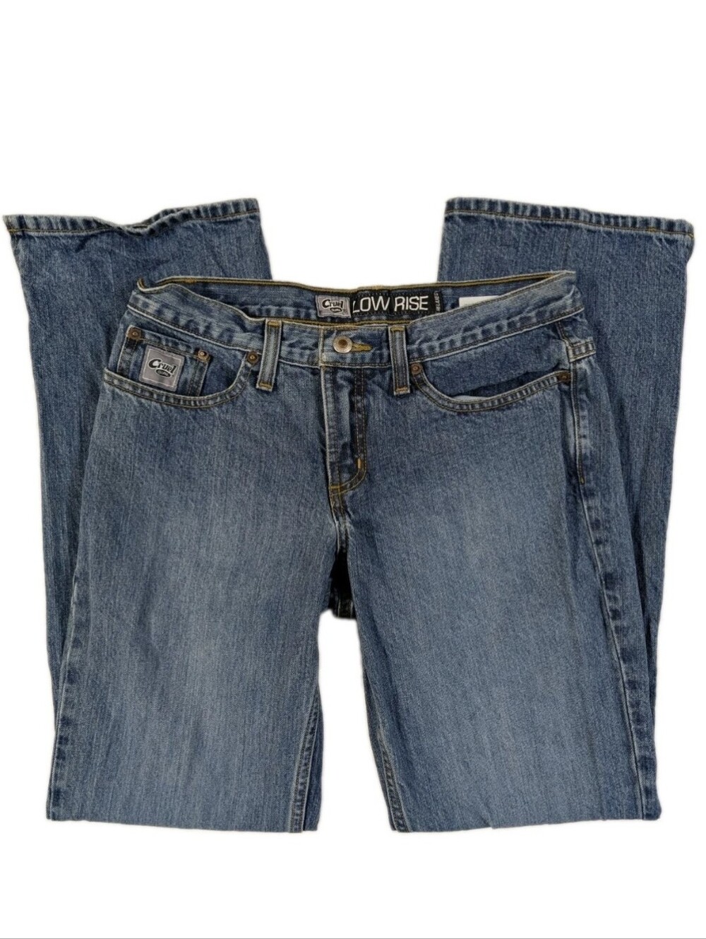 Y2K Cruel Girl Womens Jeans 09 Regular Relaxed Low Rise 100% Cotton